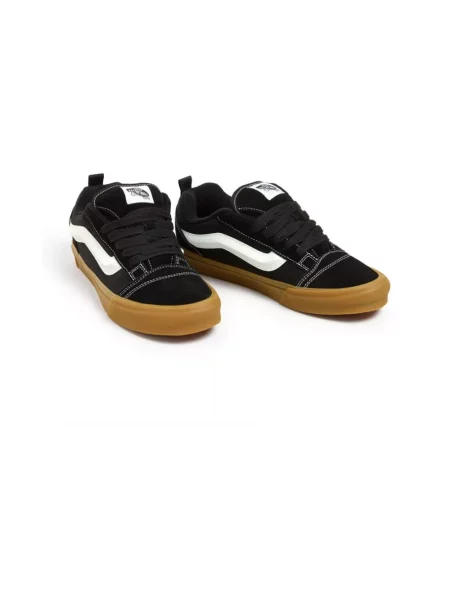 Sneakersy Vans Old Skool skórzane czarne
