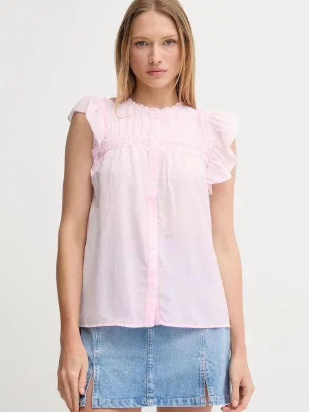 Pepe Jeans koszula DIALLO regular różowy