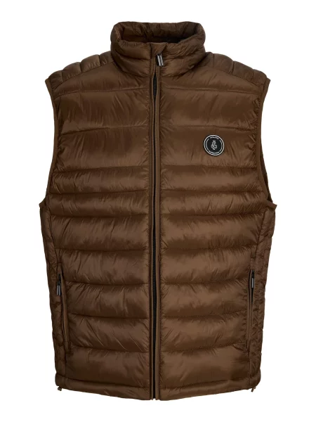 JACK & JONES Vestă JJEKingsley' maro
