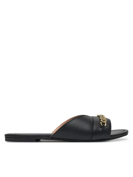 Klapki LOVE MOSCHINO czarne