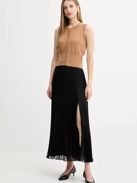 Вовняний легкий светр Fracomina бежевий