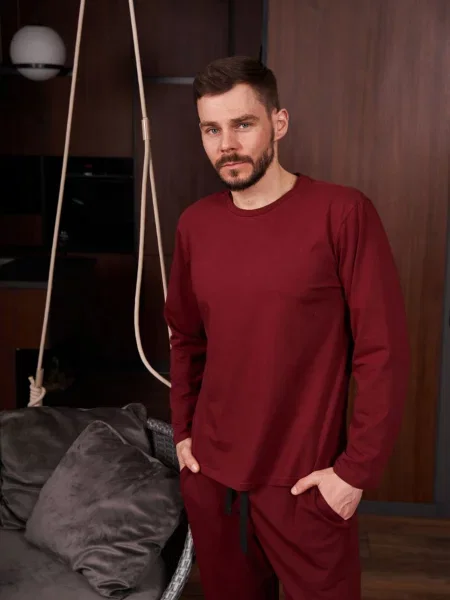 Лонгслив Handy Wear бордовый