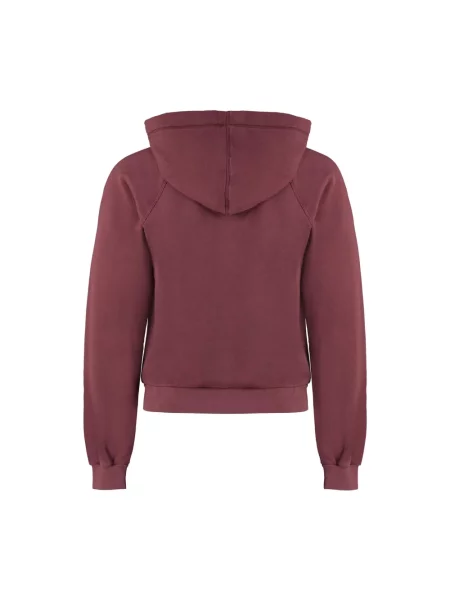 Bluza z kapturem Palm Angels z kapturem z logo czerwona