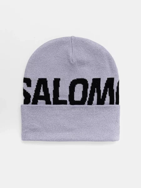 Шапка Salomon фиолетовая