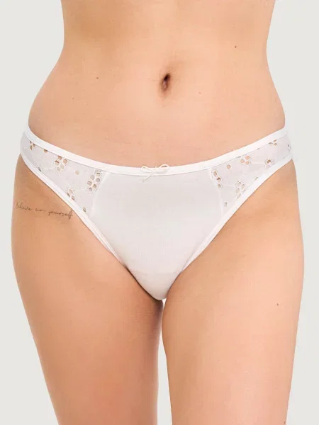 Женские трусики бикини білі