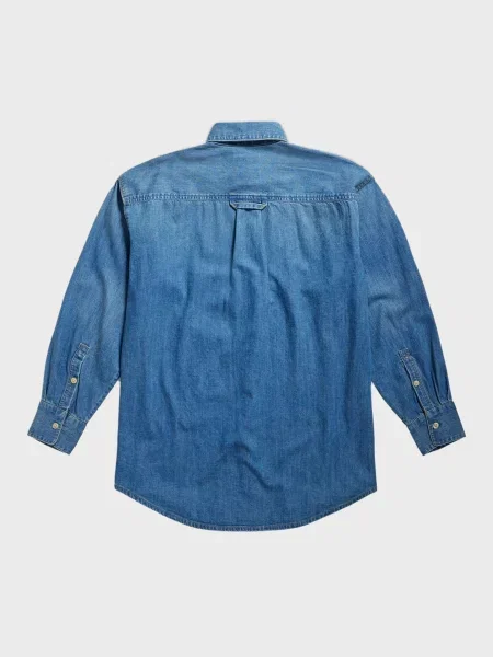 Джинсова сорочка G-star Raw синя