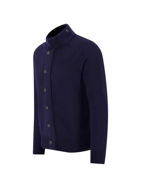 Cardigan Gran Sasso tricotate albastru