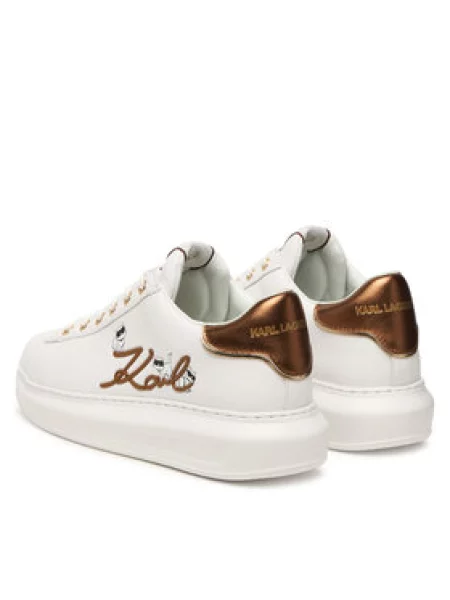 Sneakersy KARL LAGERFELD bílé