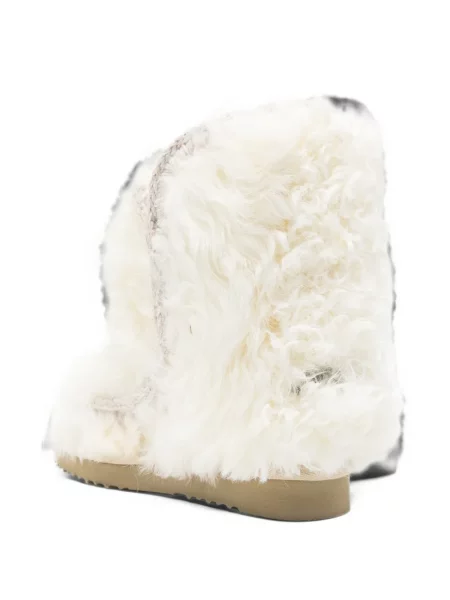 Botine Mou alb