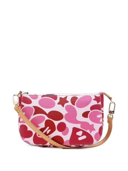 Clutch Apee™ By *a Bathing Ape® με σχέδιο παραλλαγής ροζ