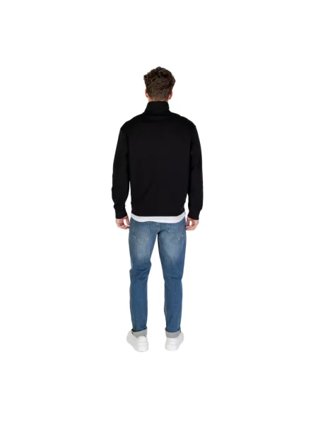 Bluza ze stójką model ‘FELPA’ Armani Exchange czarna