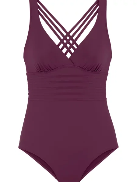 LASCANA Enodelne kopalke bordo