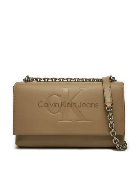 Geantă Calvin Klein Jeans bej