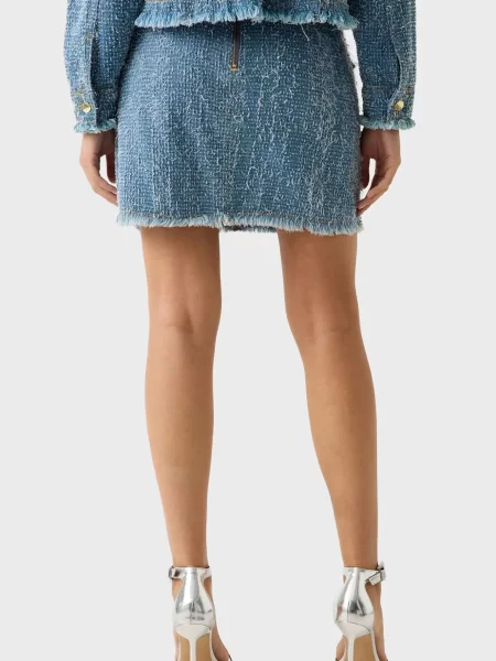 Спідниця Guess блакитна