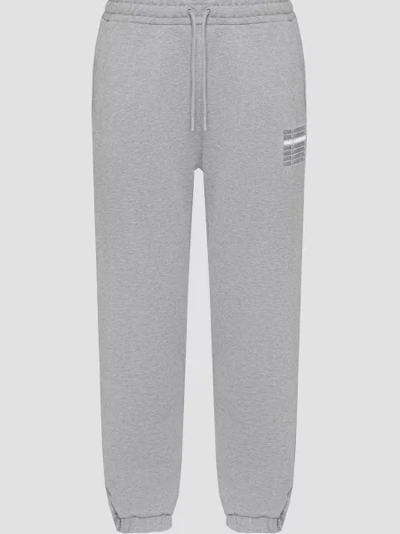 Спортивні штани Karl Lagerfeld сірий