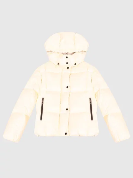 Детский пуховик Moncler Enfant желтый