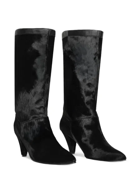 Botine Johanna Ortiz din piele negru