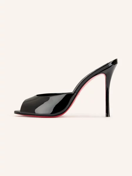 Christian Louboutin Klapki Me Dolly schwarz czarne