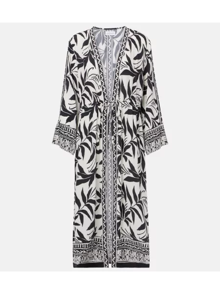 Cardigan Velvet de catifea cu imagine negru