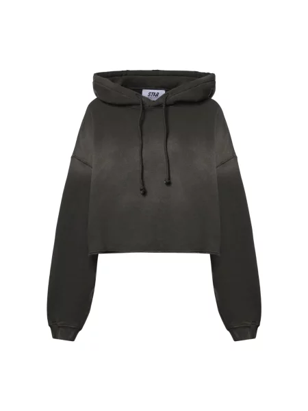 Bluza z kapturem Golden Goose z kapturem czarna
