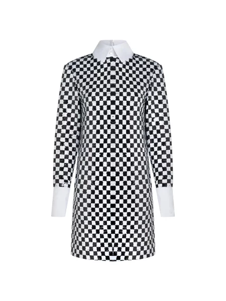 Karl Lagerfeld Rochie negru alb