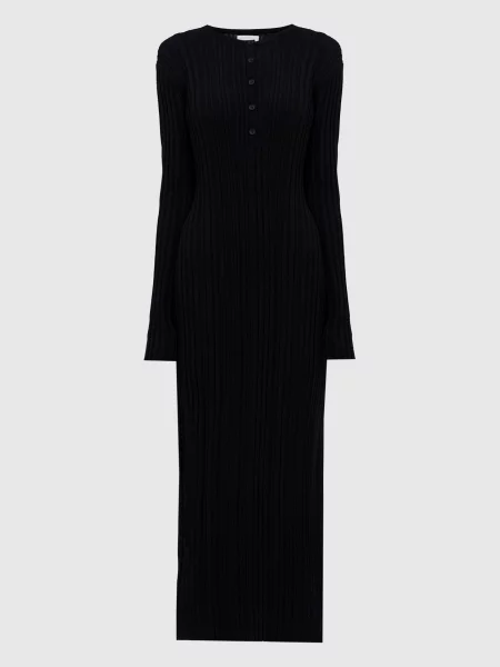 Сукня ELDARA з шовком Lou Lou Studio чорна