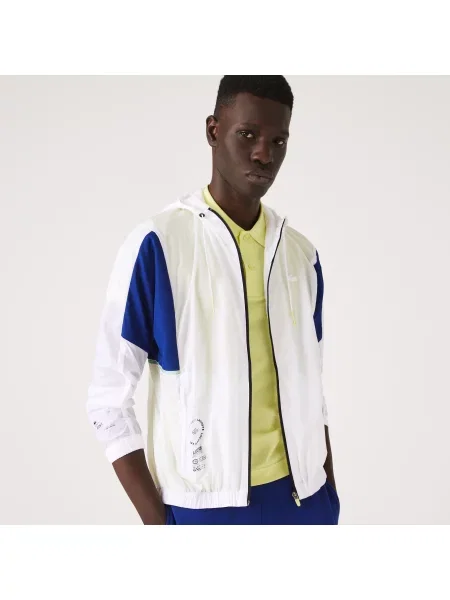 Lacoste Sportowa Parka Na biała