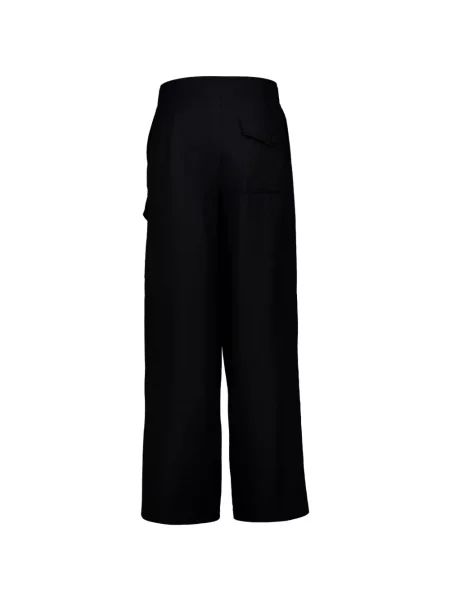 Cu centură pantaloni cargo Auralee negru