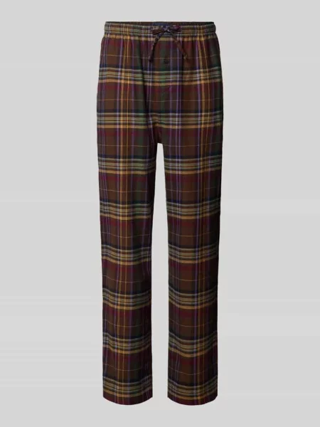 Spodnie od piżamy o kroju comfort fit z czystej bawełny Polo Ralph Lauren Underwear