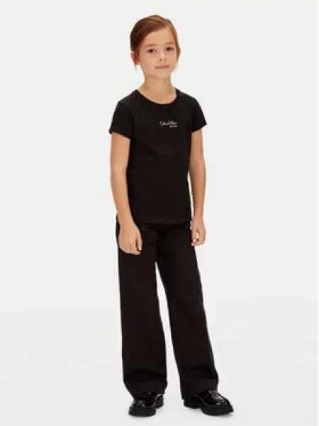 Calvin Klein Jeans Póló Signature fekete