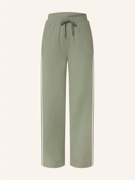 Sweaty Betty Tréninkové Kalhoty Wide Leg 30 světle zelená