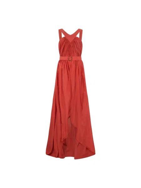 Sukienka Alberta Ferretti czerwona