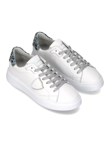 Buty do tenisa Philippe Model skórzane do tenisa białe
