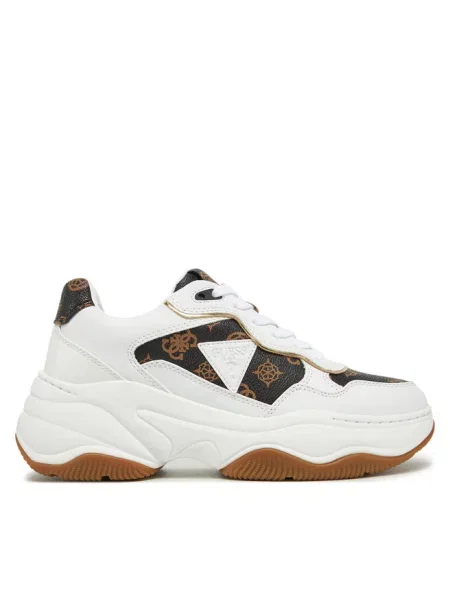 Sneakersy Guess białe
