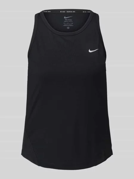 Top sportowy Nike Training z nadrukiem czarny
