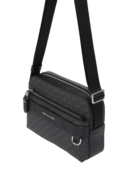 Michael Kors Torba za čez ramo antracit črna