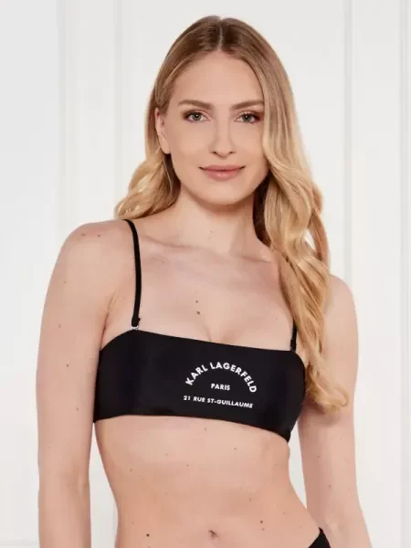Karl Lagerfeld Bikini felső fekete