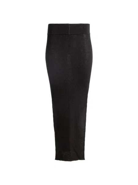 Fusta maxi Rick Owens negru