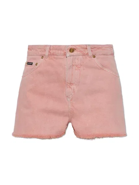 Szorty jeansowe Dolce And Gabbana retro różowe