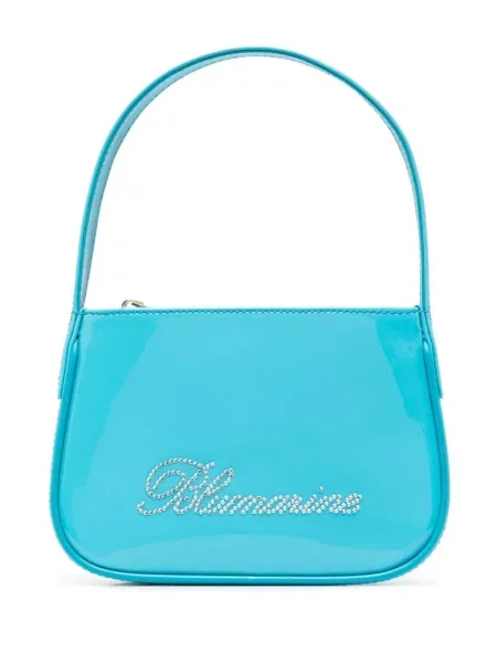 Stras geantă Blumarine albastru