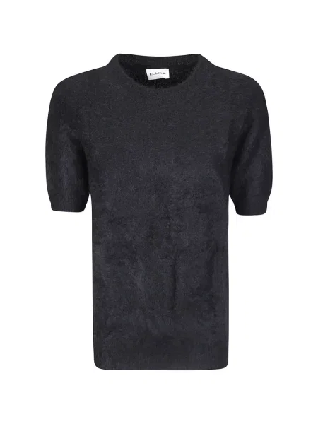 Scurt top P.a.r.o.s.h. tricotate negru