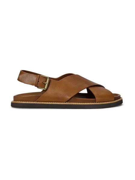 Polo Ralph Lauren Sandále karamelová hnedá