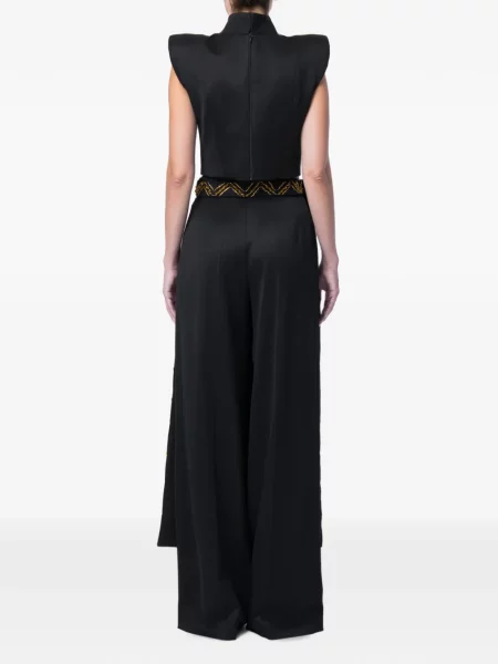 Fusta maxi M.marquise de lână negru