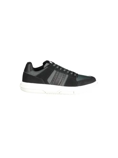 Trampki Tommy Jeans skórzane czarne