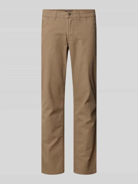Jeansy o kroju slim fit w 5 kieszeni Christian Berg Men