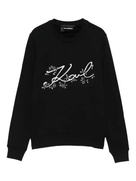 Суитчър Karl Lagerfeld на цветя черно