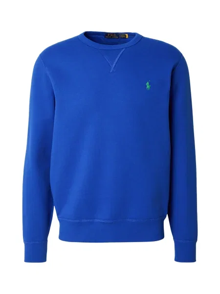 Mikina bez kapucne Polo Ralph Lauren modrá