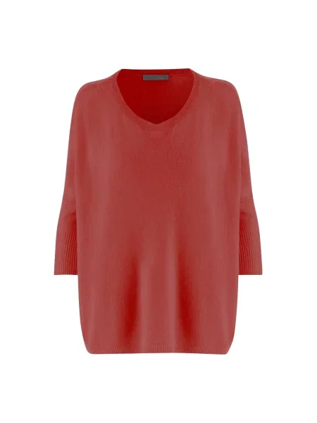 Sweter Allude czerwony