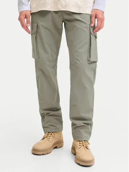Jack & Jones Παντελόνι φόρμας Kane Ivan πράσινο