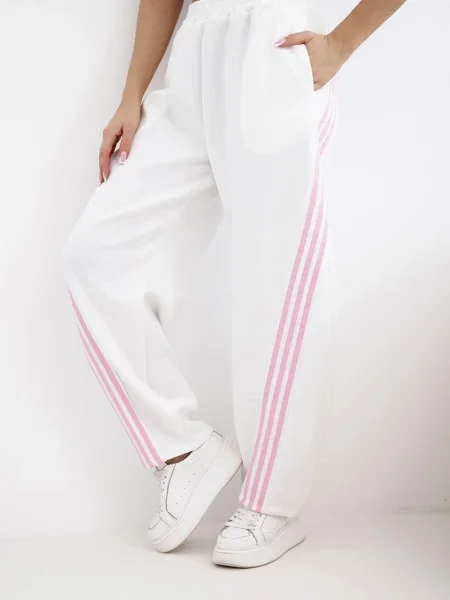 Pantaloni Kesi Włoski alb